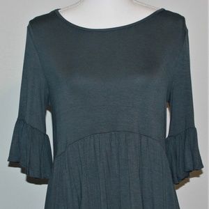 Ruffled Tunic Top